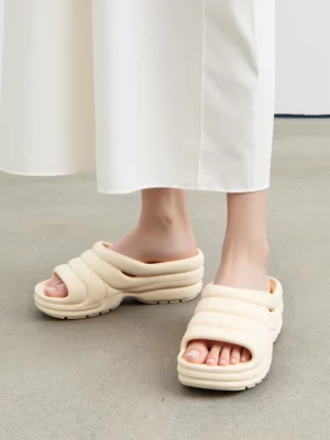 Damskie Klapki SERENA BEIGE