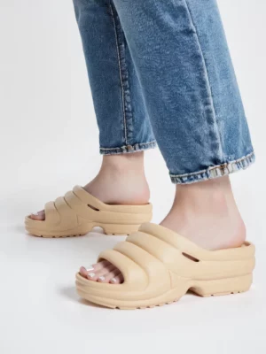 Damskie Klapki SERENA DK.BEIGE