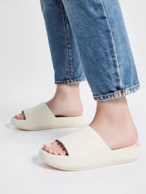 Damskie Klapki VIVO WHITE