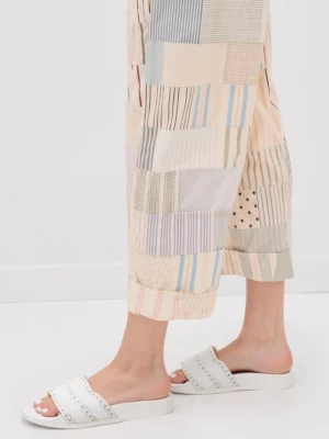 Klapki RUFFLE SLIDE WHITE