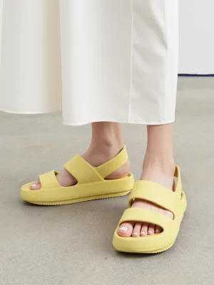 Damskie Sandały EASY SLIDE GREEN