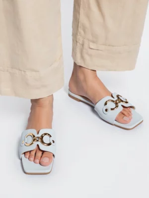 Damskie Klapki SERA BLUE