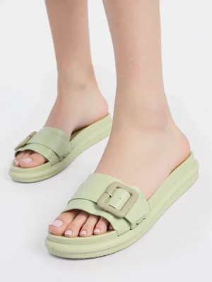 Damskie Klapki CAMILA VERDE