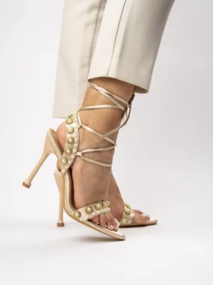 Sandały Carmen Champagne