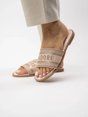 Damskie Klapki J'ADORE Pink