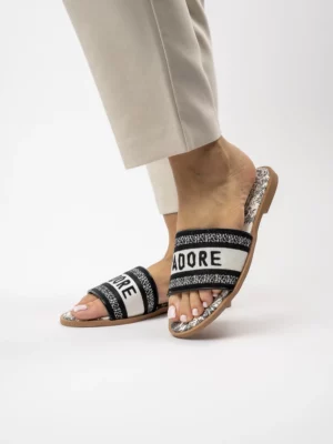 Damskie Klapki J'ADORE Black