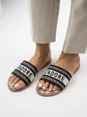 Damskie Klapki J'ADORE Black