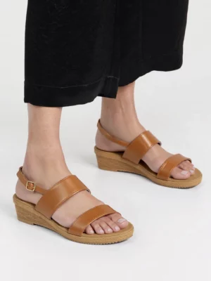 Damskie Sandały RAVEN CAMEL