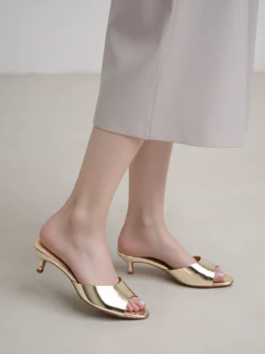 Damskie Szpilki GOLD