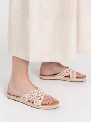 Damskie Klapki MIRA PINK