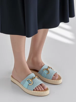 Nina Platform Sandals Green