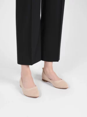 Baleriny Aria Beżowe