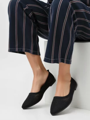 Klapki Miejskie Elegance Czarne