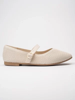 Damskie Baleriny CLARA BEIGE