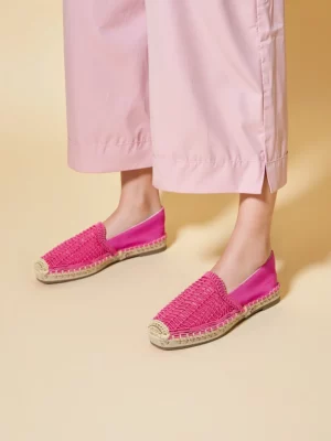 Modne espadryle damskie Fuschia