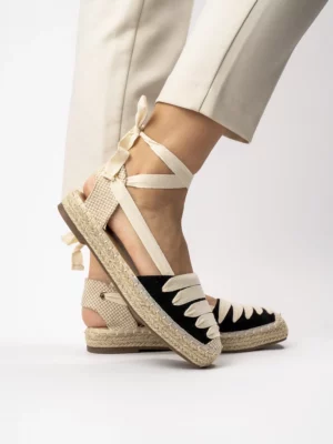 Espadryle Lidia Black