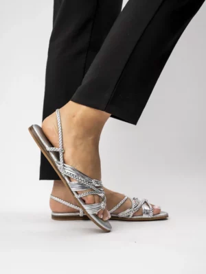 Sandały Livia Silver
