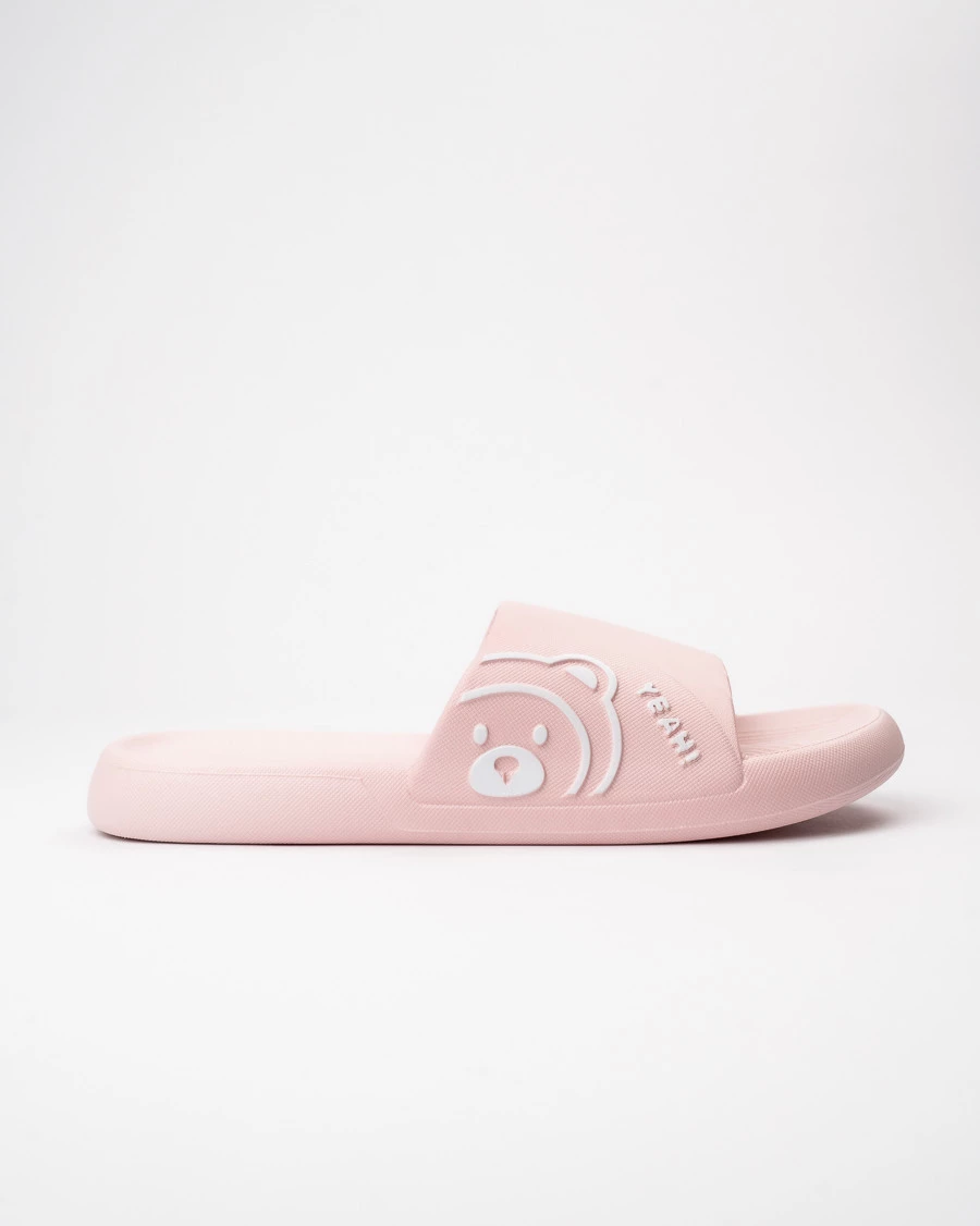 Klapki Miś Pink