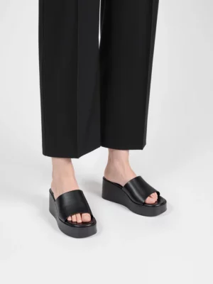 Damskie Klapki Esprita Black