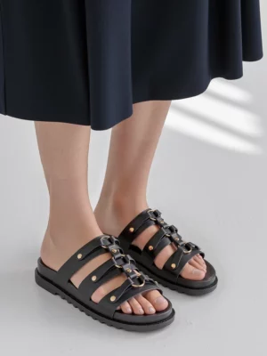 Sandaly Miejskie Ringo Czarne