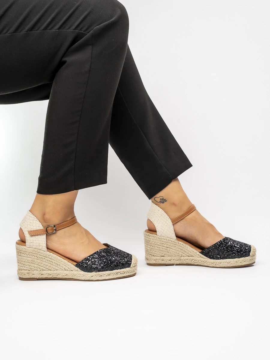 Damskie Espadryle LOLA BLACK