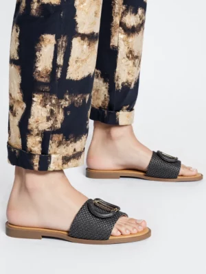 Klapki Eleganto Czarne