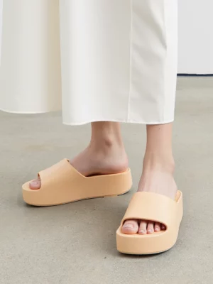 Klapki Relaks Beżowy