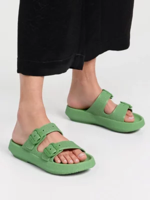 Klapki Regulowane Verdo Zielone