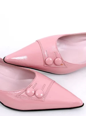 Czółenka na obcasie PM2-12 Pink