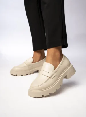 Damskie Mokasyny VIA GIULIA BEIGE