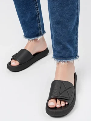 Damskie Klapki JOMIX BLACK