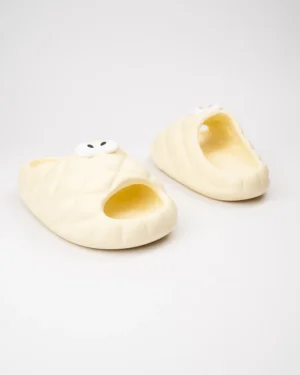 Klapki Relaks Kremowe