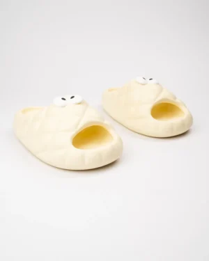 Klapki Relaks Kremowe