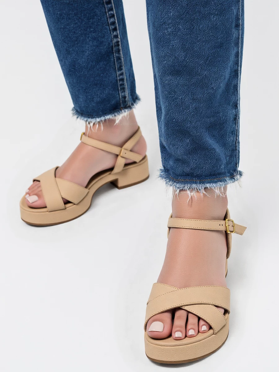Damskie Sandały BEIGE