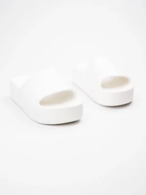 Klapki Plaza White