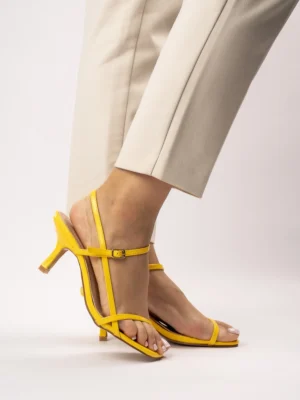 Damskie Sandały SOLARA YELLOW