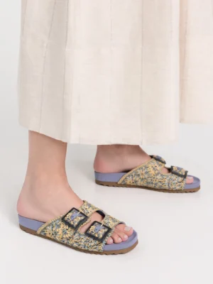 Klapki Daisy Bloom BLUE