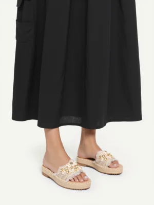 Klapki Plażowe Eleganzio SILVER