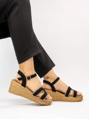 Sandały Elegant Walk BLACK