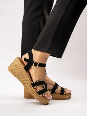 Sandały Elegant Walk BLACK