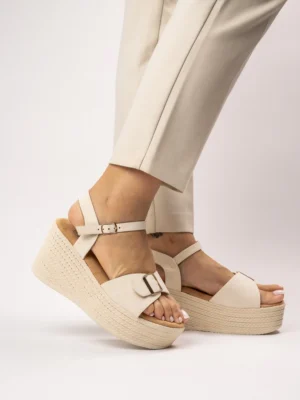 Klapki Eleganza Beige