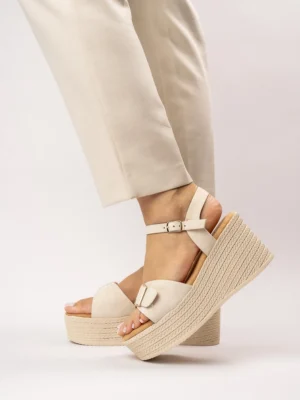 Klapki Eleganza Beige