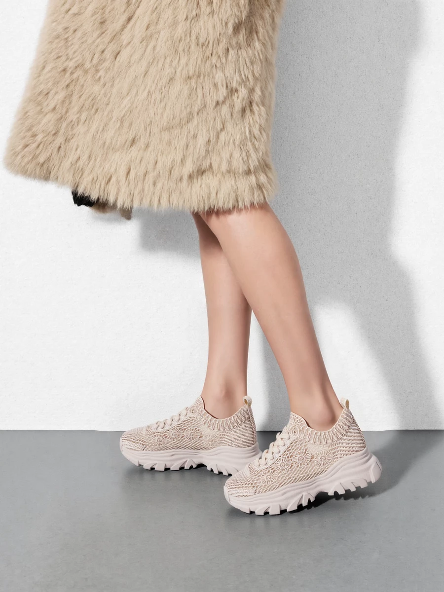 Mokasyny damskie eleganckie w kolorze Beige