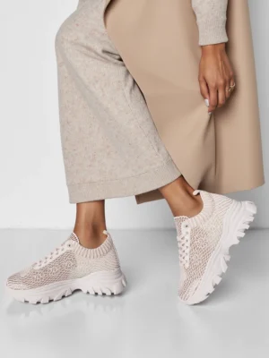 DAMSKIE SNEAKERSY BEIGE