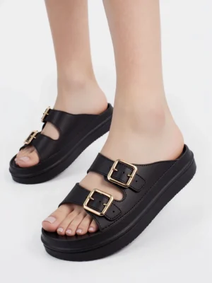 Damskie Sandały  BLACK