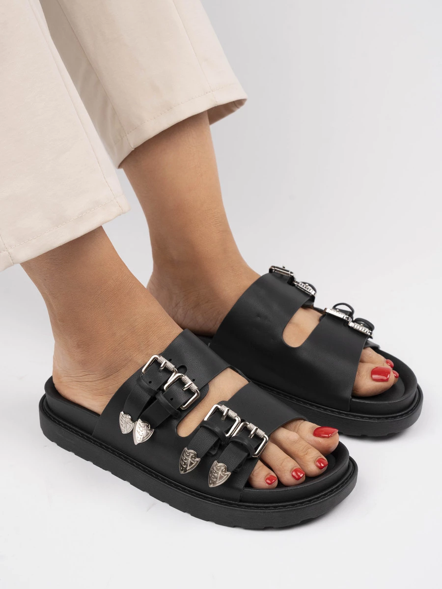 Damskie Sandały BLACK