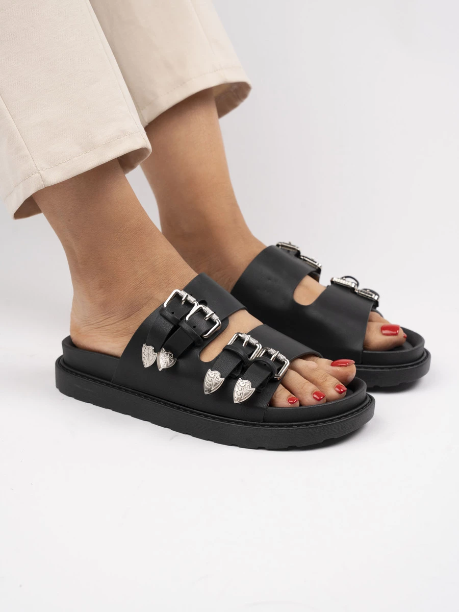 Damskie Sandały BLACK