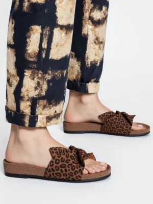 Trampki damskie eleganckie w kolorze Leopard