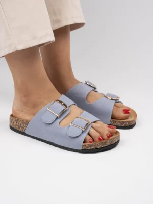 Baleriny damskie eleganckie w kolorze Blue