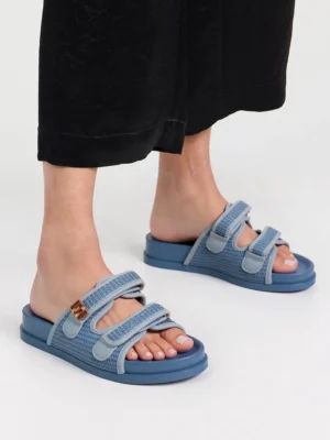 Sandały damskie eleganckie w kolorze Blue